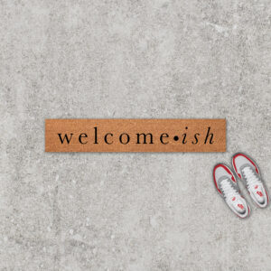 Alternative view of Welcome-ish Doormat