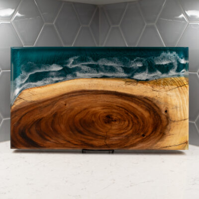 Acacia Vortex - Charcuterie Board