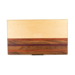 Maple, Walnut, Purple Heart & Padouk - Cutting Board