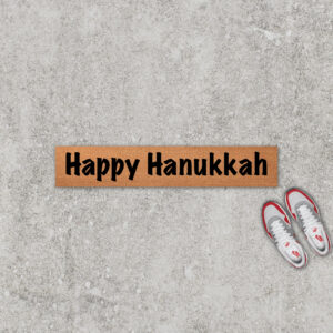Happy Hanukkah Doormat