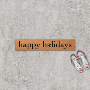 Happy Holidays Doormat
