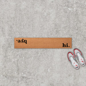 Hi / Bye Doormat